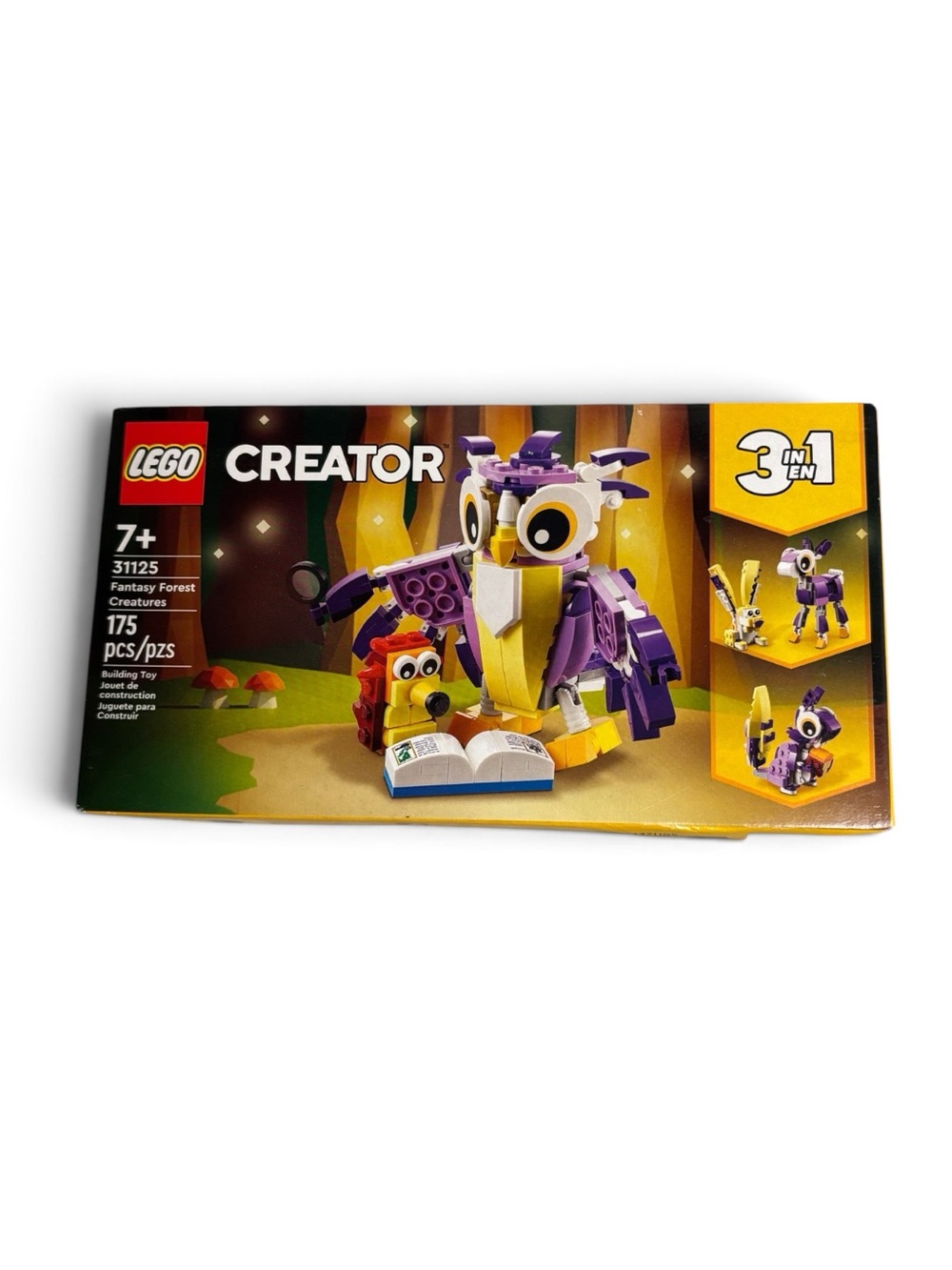 Lego Creator 3 in 1 Fantasy Forest Creatures Set (#31125)